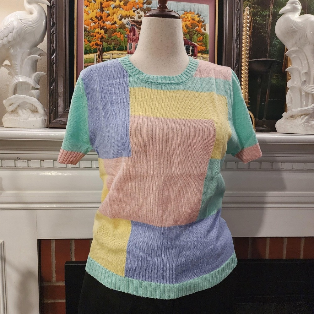 S Color Block Sweater by Blair